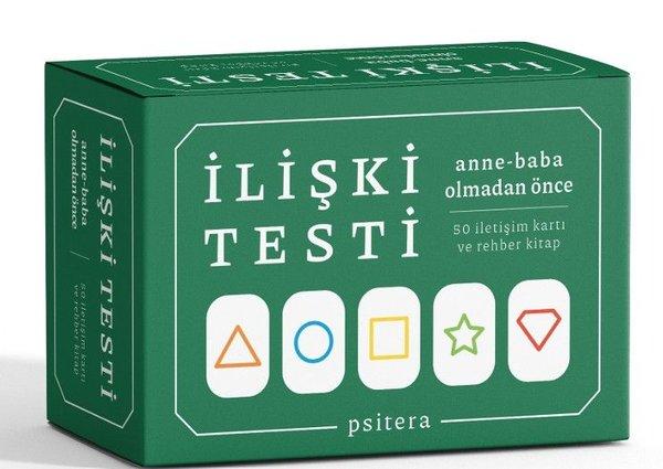 İlişki Testi - Anne - Baba Olmadan Önce - 50 İletişim Kartı ve Rehber Kitap | Psitera (İnce Kapak)  - Resim 1