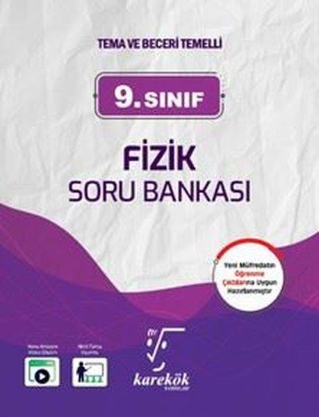 9.Sınıf Fizik Soru Bankası | Karekök Eğitim Yayın (İnce Kapak)  - Resim 1
