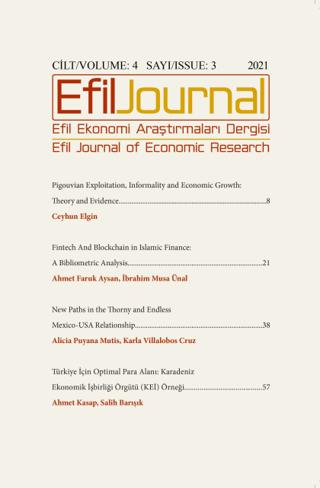 Efil Ekonomi Araştırmaları Dergisi Cilt: 4 Sayı: 3 | Efil Journal Dergisi (Ciltsiz)  - Resim 1