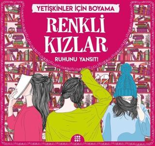 Renkli Kızlar - Yetişkinler İçin Boyama