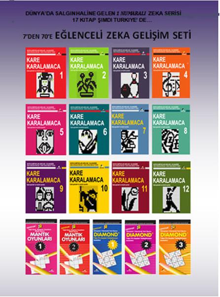 7'den 70'e Eğlenceli Zeka Seti (17 kitap) | Ekinoks (İnce Kapak)  - Resim 1
