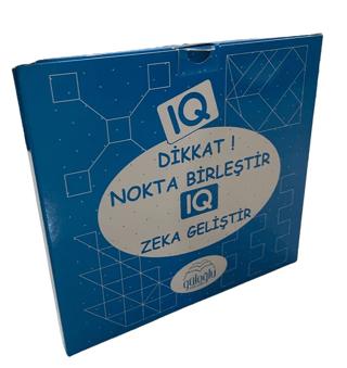 Dikkat! Nokta Birleştir IQ Zeka Geliştir Kutulu (32 Oyun,18 Kart Kalemiyle Beraber Süper Oyun Kartları)