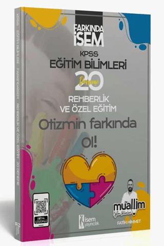 Farkında İsem KPSS Eğitim Bilimleri Rehberlik ve Özel Eğitim 20 Deneme | İSEM Yayıncılık (Ciltsiz)  - Resim 1