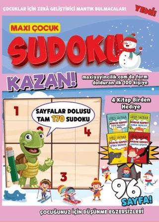 Maxi Çocuk Sudoku 12 | Maxi Yayıncılık (Ciltsiz)  - Resim 1
