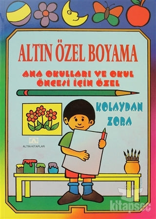 Altın Özel Boyama - Ural Akyüz kitap kapağı