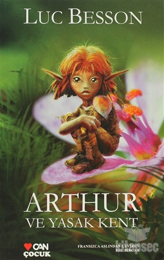 Arthur ve Yasak Kent - Luc Besson kitap kapağı