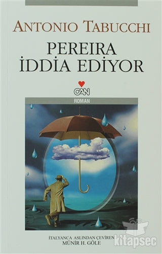 Pereira İddia Ediyor - Antonio Tabucchi kitap kapağı