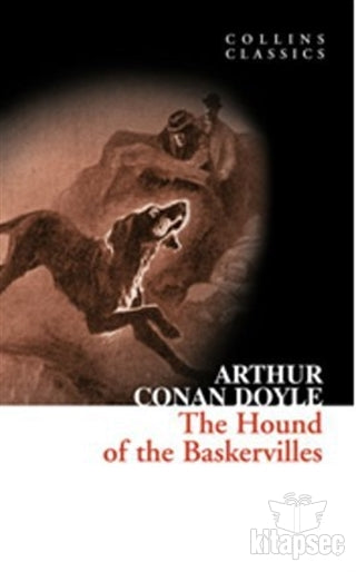 The Hound of the Baskervilles - Sir Arthur Conan Doyle kitap kapağı