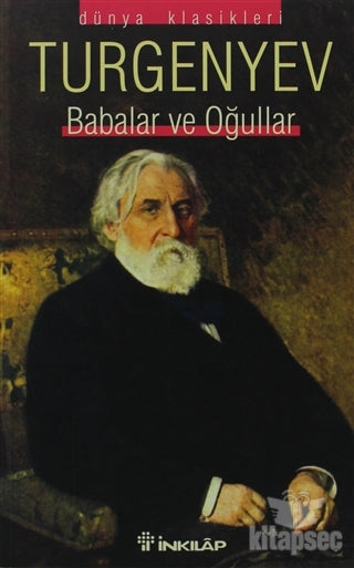 Babalar ve Oğullar - Ivan Sergeyeviç Turgenyev kitap kapağı