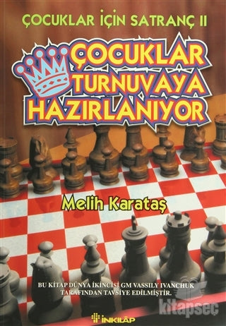 Çocuklar Turnuvaya Hazırlanıyor - Melih Karataş kitap kapağı
