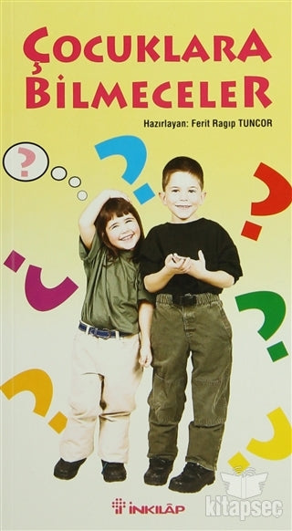 Çocuklara Bilmeceler İnkılap Kitabevi - Gençlik Kitapları - Ferit Ragıp Tuncor kitap kapağı