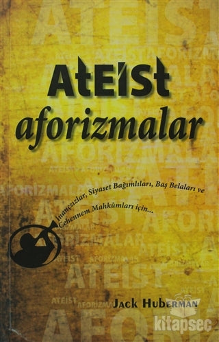 Ateist Aforizmalar Maya Kitap - Jack Huberman kitap kapağı