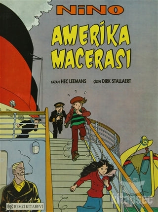Nino Amerika Macerası - Hec Leemans kitap kapağı