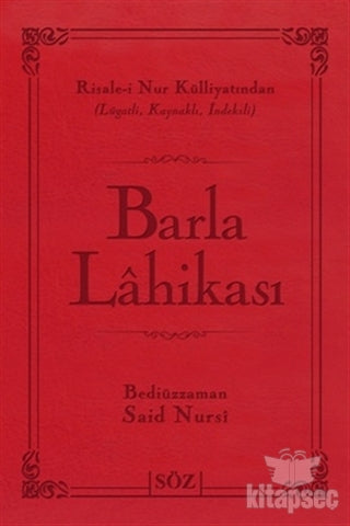 Barla Lahikası (Çanta Boy) - Bediüzzaman Said Nursi kitap kapağı