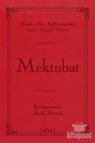 Mektubat (Çanta Boy) - Bediüzzaman Said Nursi kitap kapağı