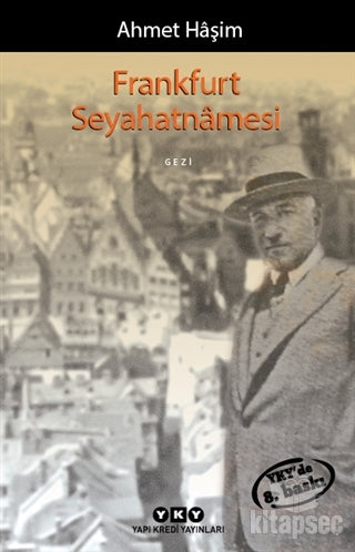 Frankfurt Seyahatnamesi - Ahmet Haşim kitap kapağı