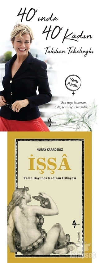 Kadın Seti 2 (İşşa - 40'ında 40 Kadın) - Tuluhan Tekelioğlu kitap kapağı