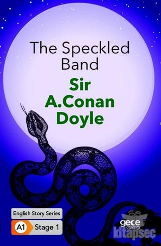 The Speckled Band İngilizce Hikayeler A1 Stage1 - Sir Arthur Conan Doyle kitap kapağı
