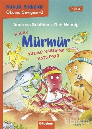 Küçük Mürmür Yüzme Yarışına Katılıyor - Andreas Schlüter kitap kapağı