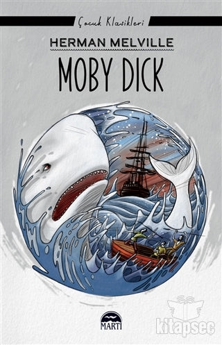 Moby Dick Martı Çocuk Yayınları - Herman Melville kitap kapağı