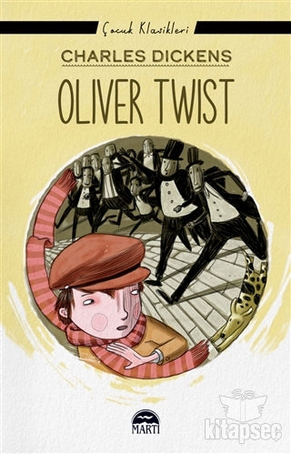 Oliver Twist Martı Çocuk Yayınları - Charles Dickens kitap kapağı