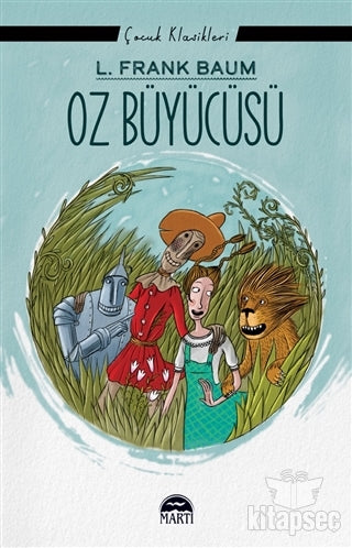 Oz Büyücüsü Martı Çocuk Yayınları - L. Frank Baum kitap kapağı