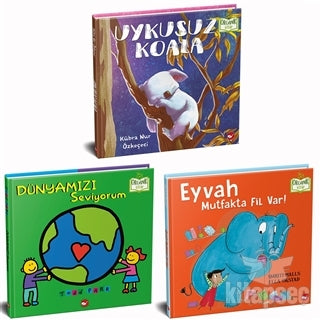 Çevreyi Koruyorum Set - Organik Kitap (3 Kitap Takım) - Kübra Nur Özkeçeci kitap kapağı