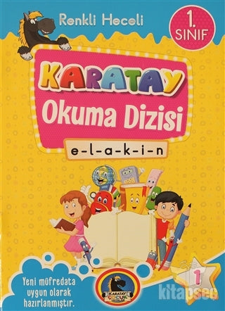 1. Sınıf Renkli Heceli Okuma Dizisi - Kolektif kitap kapağı