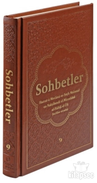 Sohbetler (9. Cilt) (Deri Cilt) - Mahmud Ustaosmanoğlu kitap kapağı