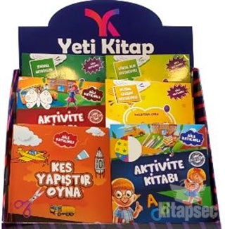 Etkinlik Kitapları Standı (120 Kitap - 10 Çeşit) Yeti Kitap - Kolektif kitap kapağı