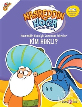 Nasreddin Hoca’yla Zamansız Fıkralar - Kim Haklı? - Fatma Hazan Türkkol kitap kapağı