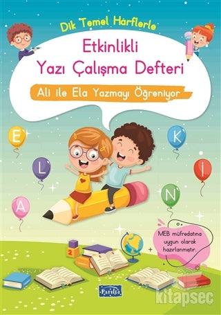 Etkinlikli Yazı Çalışma Defteri - Kolektif kitap kapağı