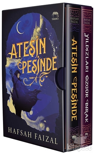 Ateşin Peşinde Serisi Kutulu Set (2 Kitap Takım) - Elif Nihan Akbaş kitap kapağı