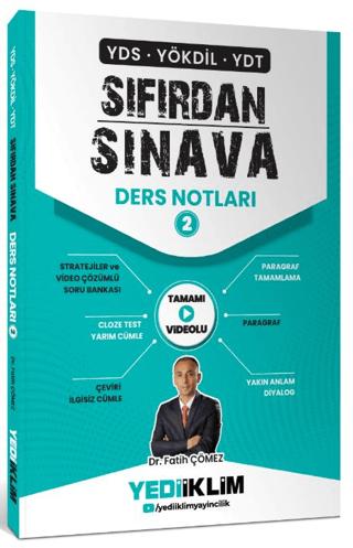 YDS YÖKDİL YDT Sıfırdan Sınava Tamamı Videolu Ders Notları 2. Kitap