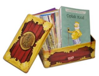 Kırmızı Okuma Sandığı (64 Kitap)