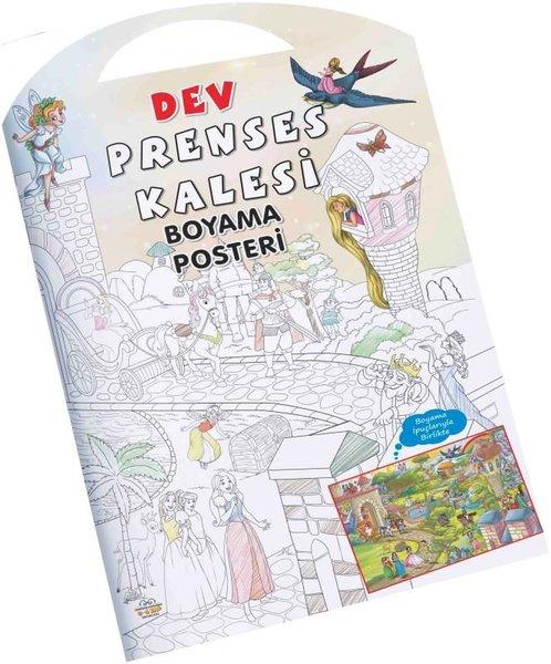 Dev Prenses Kalesi - Boyama Posteri | 0-6 Yaş Yayınları (İnce Kapak)  - Resim 1