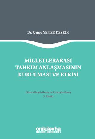 Milletlerarası Tahkim Anlaşmasının Kurulması ve Etkisi | On İki Levha Yayınları (Ciltsiz)  - Resim 1
