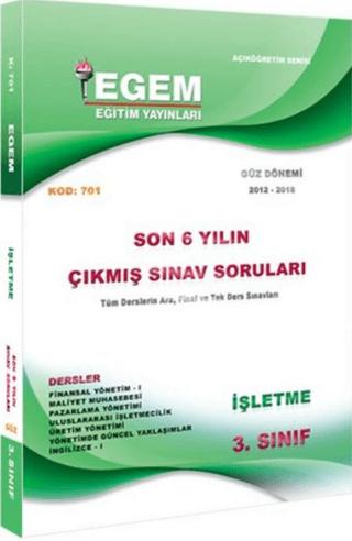 3. Sınıf İşletme Çıkmış Sınav Soruları