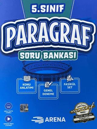 5. Sınıf Paragraf Soru Bankası | Arena Yayınları (Ciltsiz)  - Resim 1