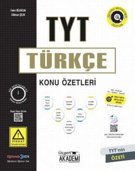AYT Türkçe Konu Özetleri | Üçgen Akademi (İnce Kapak)  - Resim 1