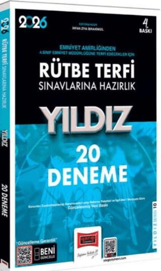 2026 Rütbe Terfi Sınavlarına Hazırlık Yıldız 20 Deneme | Yargı Yayınevi (Ciltsiz)  - Resim 1