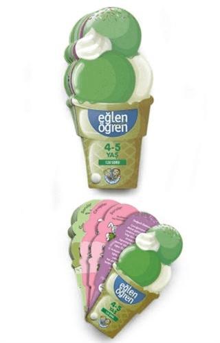 Eğlen Öğren Ice Cream 4-5 Yaş | Dstil Tasarım İletişim Yayınları (Ciltsiz)  - Resim 1