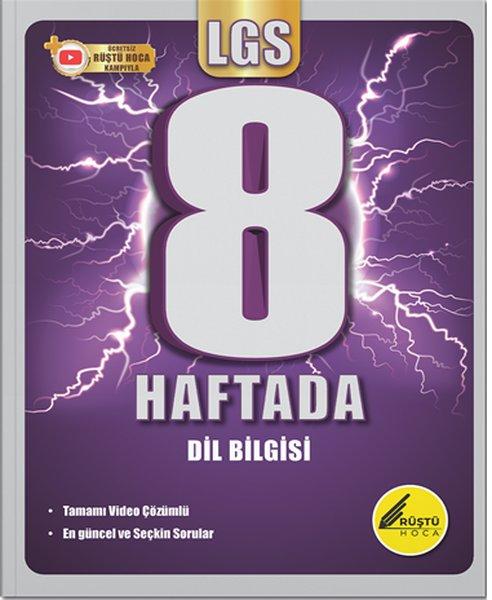 8 Haftada LGS Dil Bilgisi | Rüştü Hoca (İnce Kapak)  - Resim 1