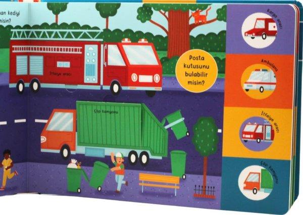 Düt! Düt! Taşıtlar - Pencereli Kitap | Uçan Fil (Ciltli)  - Resim 2