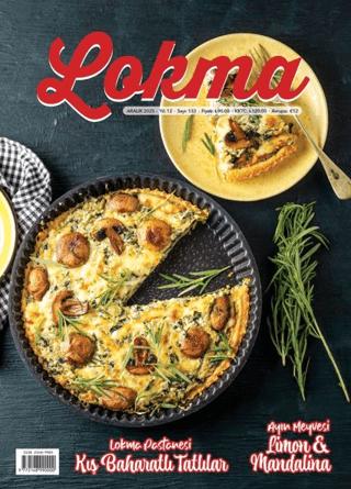 Lokma Aylık Yemek Dergisi Sayı: 133 Aralık 2025 | Lokma Dergisi (Ciltsiz)  - Resim 1