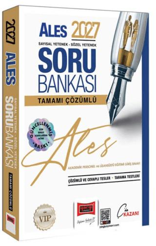 2027 ALES VİP Sayısal-Sözel Yetenek Tamamı Çözümlü Soru Bankası | Yargı Yayınevi (Ciltsiz)  - Resim 1