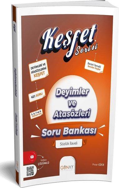 8.Sınıf Keşfet Serisi Deyimler ve Atasözleri Soru Bankası | Günay Yayıncılık (İnce Kapak)  - Resim 1