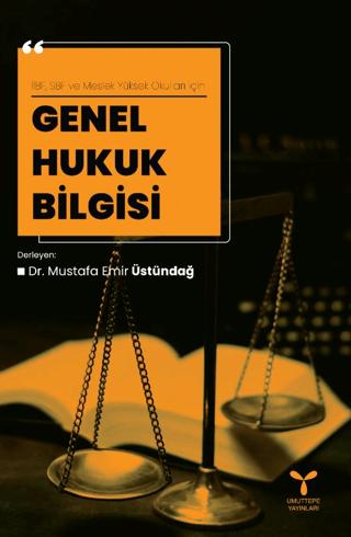 Genel Hukuk Bilgisi | Umuttepe Yayınları (Ciltsiz)  - Resim 1