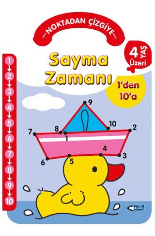 Noktadan Çizgiye Sayma Zamanı 1'den 10'a