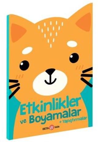 Etkinlikler Ve Boyamalar (Kedicik) | Beta Kids (Ciltsiz)  - Resim 1